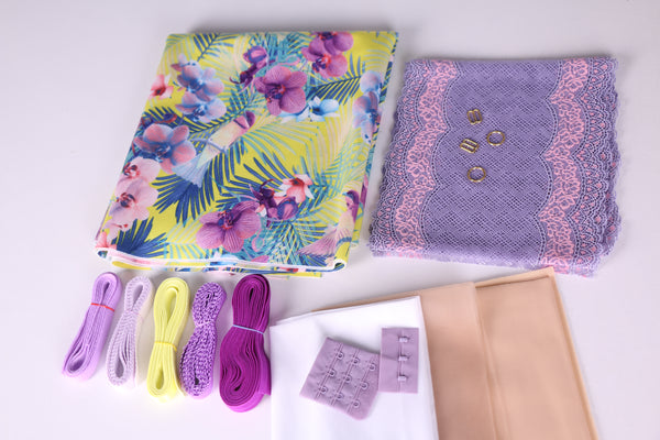 kit de costura de sujetador y braguitas