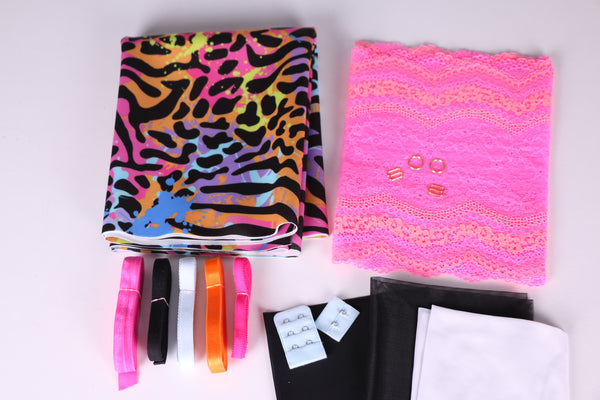 kit de costura de sujetador y braguitas