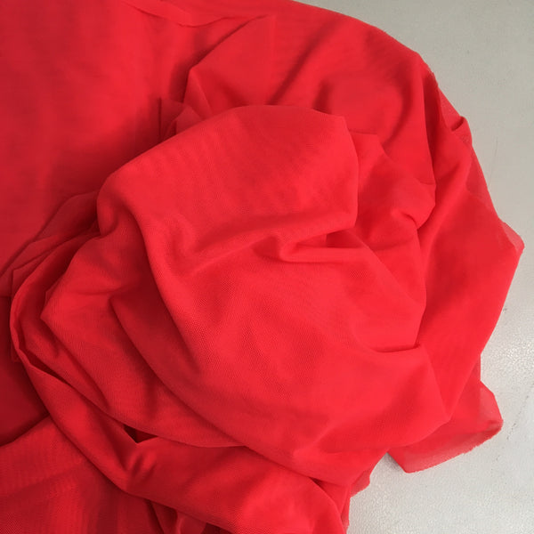 tul elástico color fresa para coser lenceria sujetadores bodies
