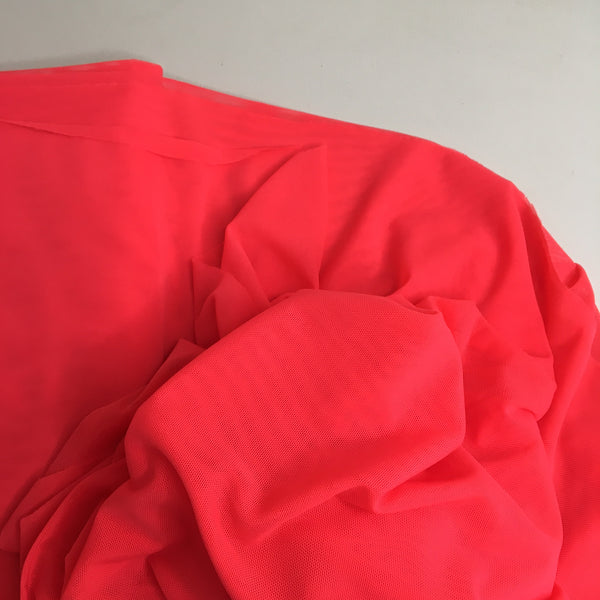 strawberry stretch mesh