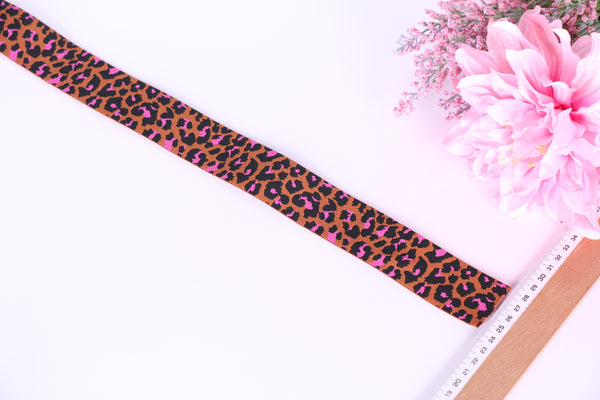 Elástico estampado leopardo - Banda sujetador