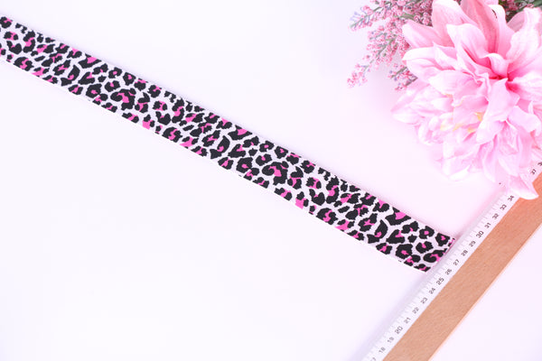 Elástico estampado leopardo - Banda sujetador