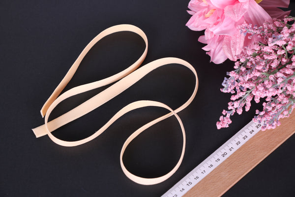 peach strap elastic. lingerie elastic. stitch love studio. elástico tirante melocotón 12mm