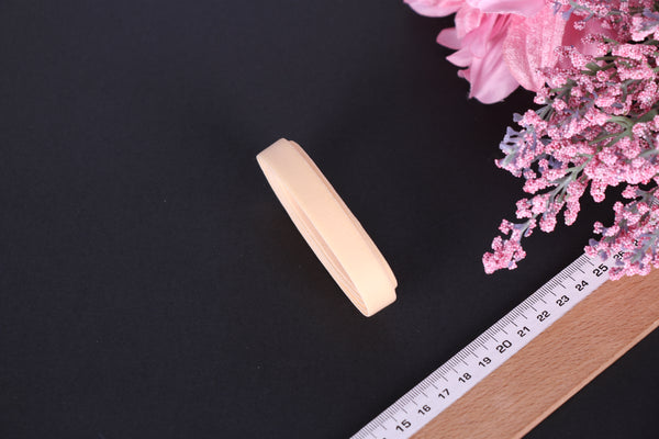 Peach Bra Strap Elastic 12mm