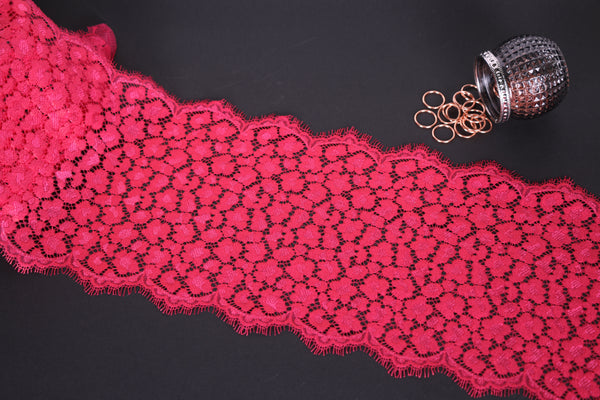 leopard eyelash lace