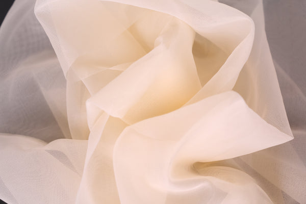 beige marquisette for bra making