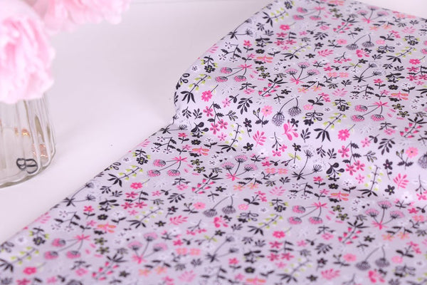 Floral swimwear fabric. Lycra fabric for swimwear making