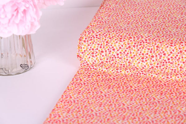 Floral swimwear fabric. Lycra fabric for swimwear making