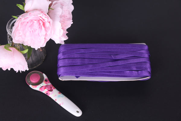 purple blue strap elastic 12mm. Elástico de tirante de sujetador violeta púrpura