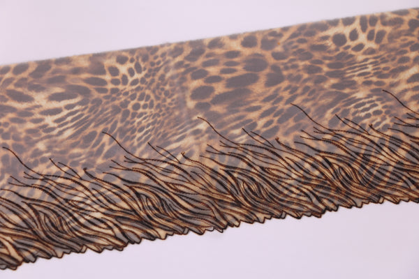 Bra Kit - Leopard Animal Print Embroidered Lace