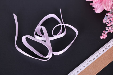 elástico de sujetador lila 12mm. 1/2" lavender bra strap elastic.