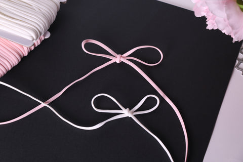 spaghetti strap elastic for bra making lingerie sewing. elástico tirante sujetador tipo espagueti 5mm ancho