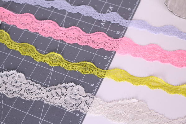 Stretch Lace Trims - 3 meters