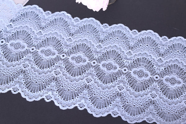 Stretch lace for bra making by the meter.
