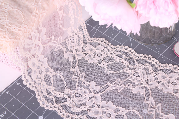blush stretch lace for lingerie bra making