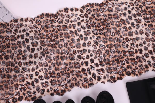 Bra Kit - Leopard Print Stretch Lace