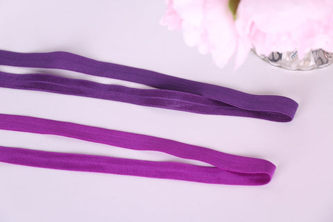 Biés elástico - Tonos Violeta I - FOE 15 mm