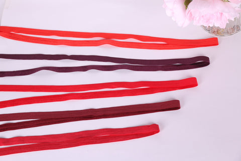 Fold Over Elastic - Red Tones - 15 mm (5/8")