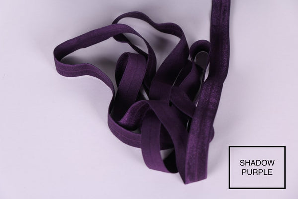 Fold Over Elastic - Purple Tones II - 15 mm (5/8")